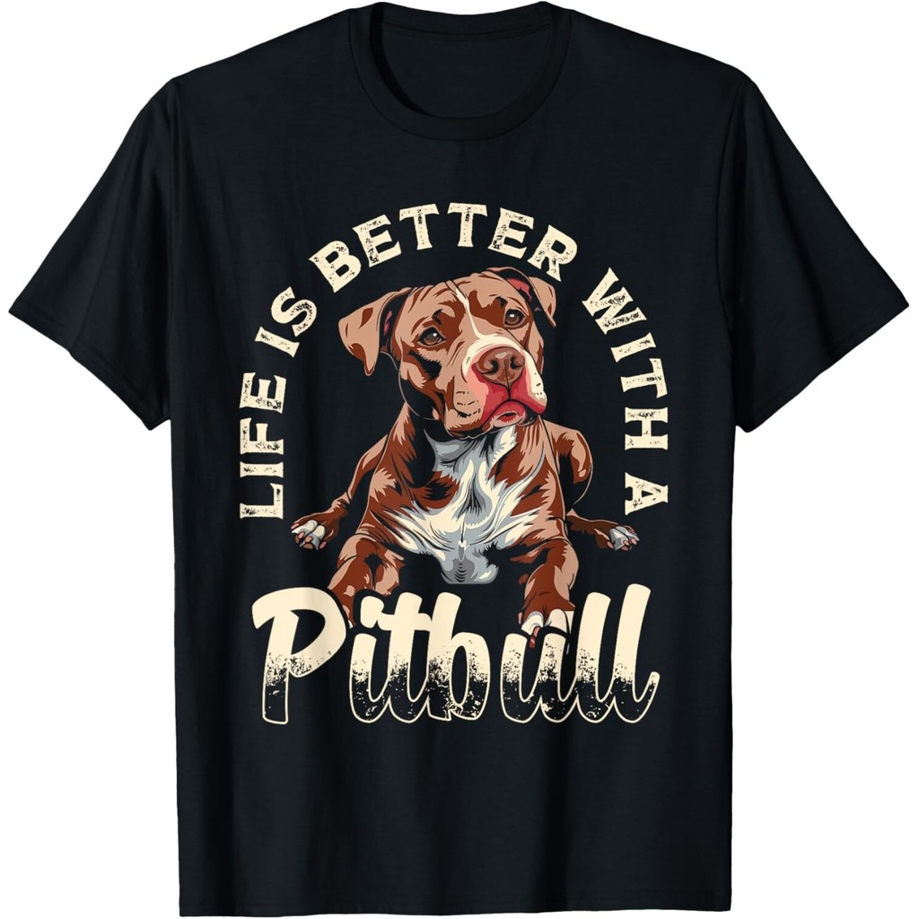 ตลก Pitbull Dog Lover Bully Breed Pitbull Mom Dad เสื้อยืด Unisex ตลก