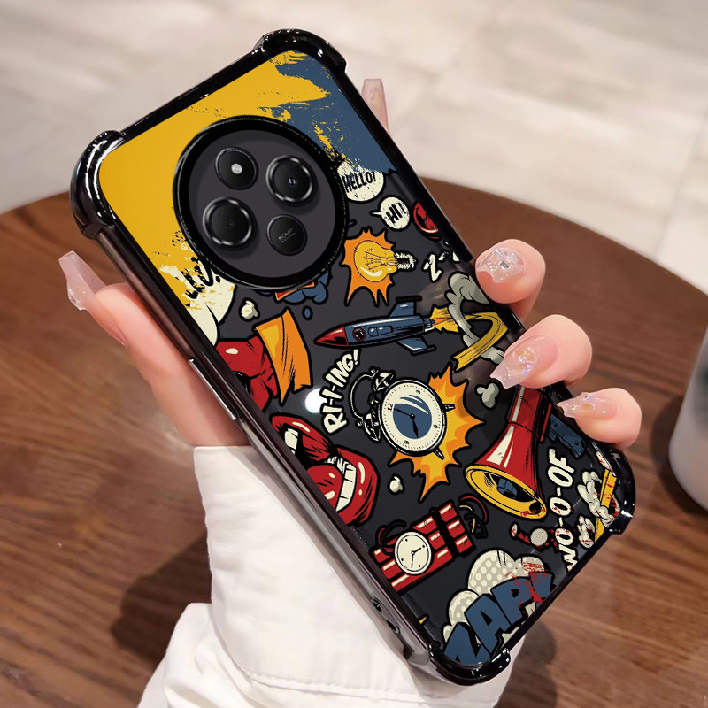 HP เคสโทรศัพท์สําหรับ Xiaomi Redmi 14C 4G 14C 5G A4 5G 14R 5G POCO C75 4G C75 5G M7 5G กรณีการ์ตูนสไ