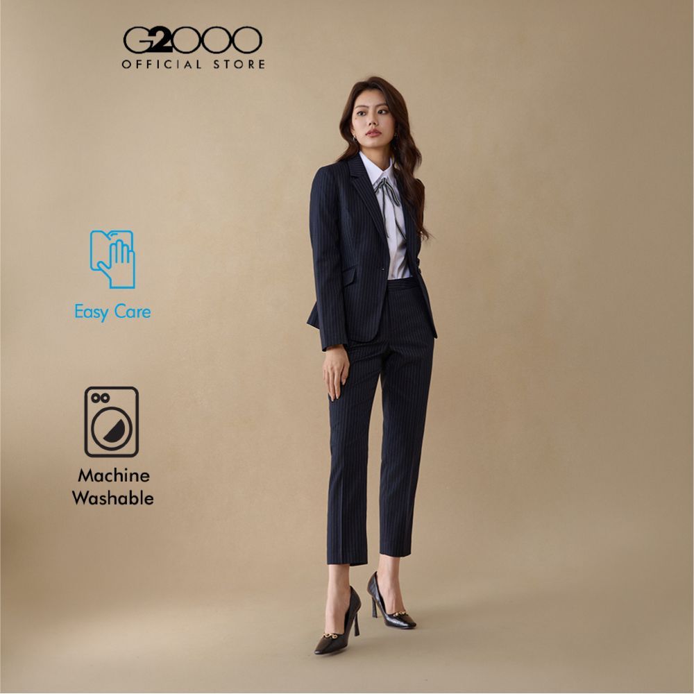 G2000 กางเกงสูทสำหรับผู้หญิง Cigarette Shape รุ่น 59251006