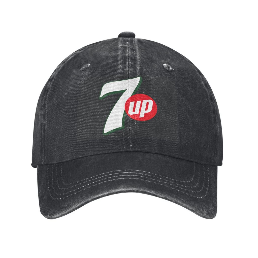 หมวกแฟชั่น 7 Up Vintage Logo Baseball Cap Unisex Hat One Size