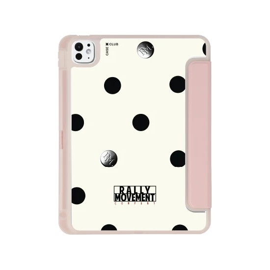 CaseClub เคสไอแพด หลังใส ฝาปิดสี ลาย Rally RM Dot ลายจุด RM สำหรับ iPad Pro / iPad Air / iPad Gen ราคา ถูกที่สุด ดีลบีเคเค แกลเลอรีภาพที่ 4