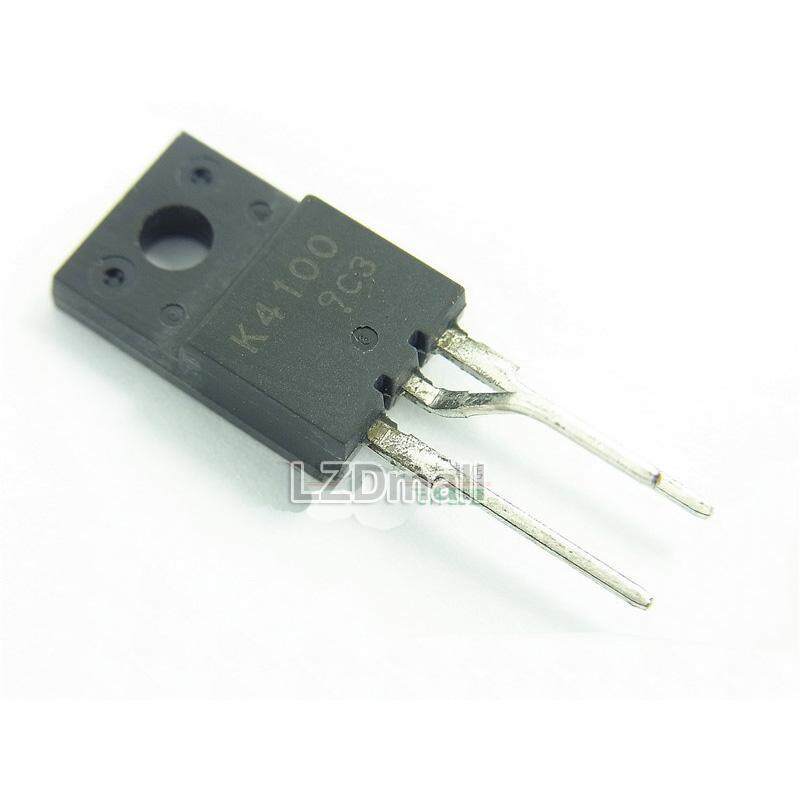 2pcs 2SK4100 K4100 4100 TO-220F 650V/6A N-channel MOSFET ทรานซิสเตอร์ใหม่เดิม