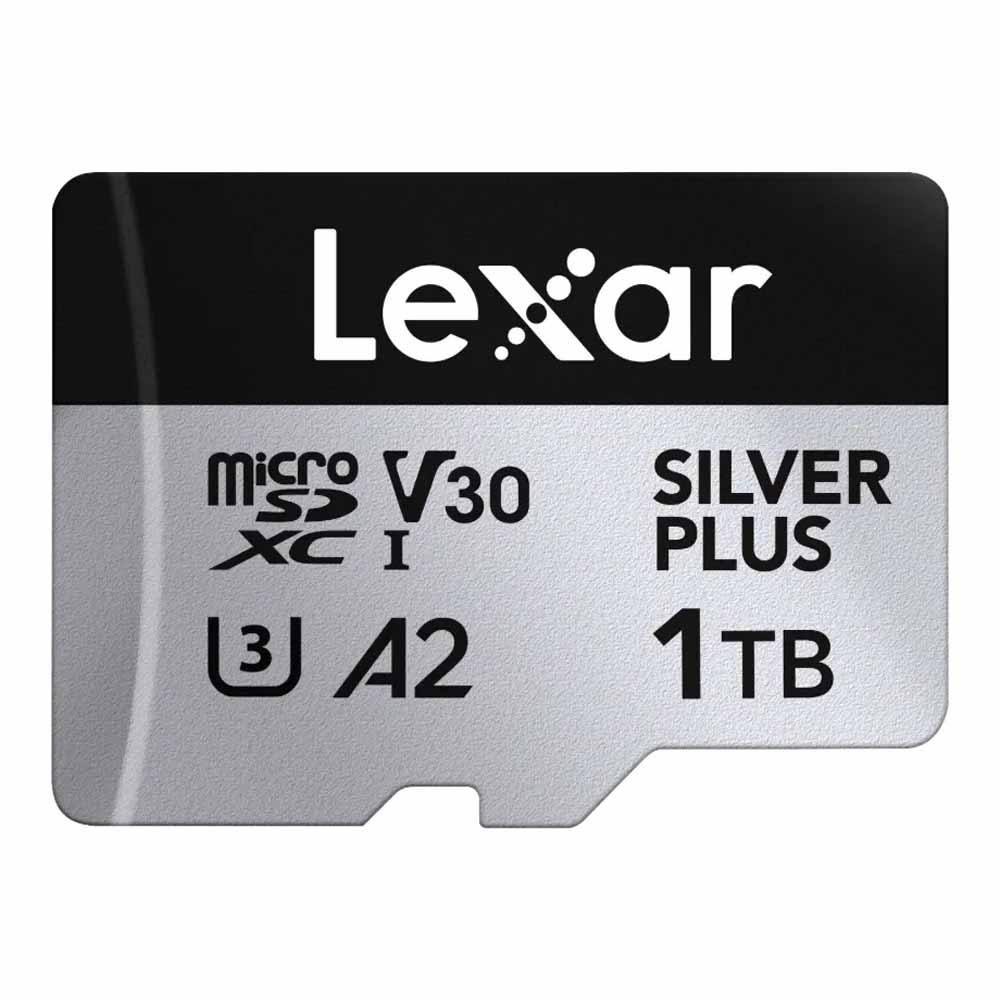 1 TB MICRO SD CARD (ไมโครเอสดีการ์ด) LEXAR PROFESSIONAL SILVER PLUS (LMSSIPL001T) <