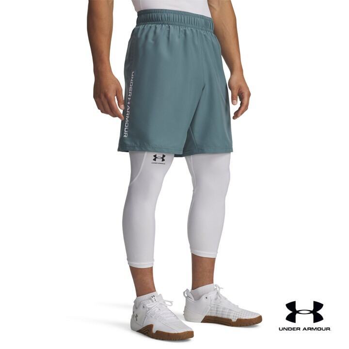 Under Armour กางเกงขาสั้นสำหรับผู้ชาย UA Tech™ Woven Wordmark