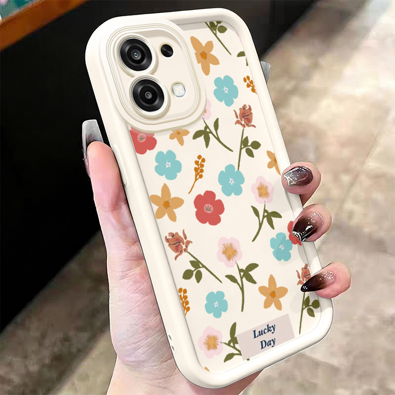 เคสสำหรับ OPPO A6 Pro 4G A6 Pro 5G F31 5G เคสโทรศัพท์ดอกไม้สตรอเบอร์รี่ซิลิโคนซอฟต์เชลล์กันกระแทก