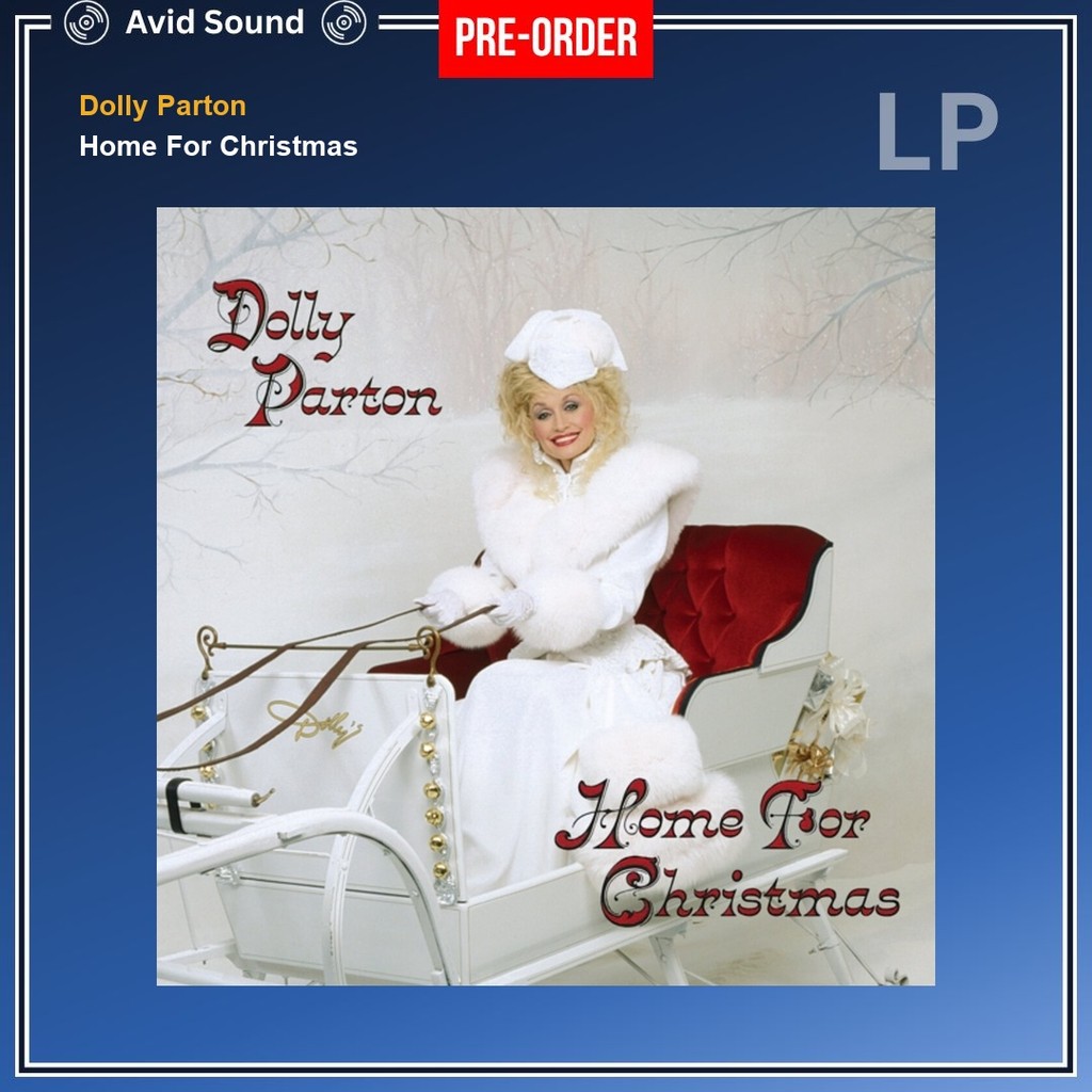 Pre-Order แผ่นเสียง Dolly Parton Home For Christmas  ใหม่ ซีล Dolly Parton Vinyl LP