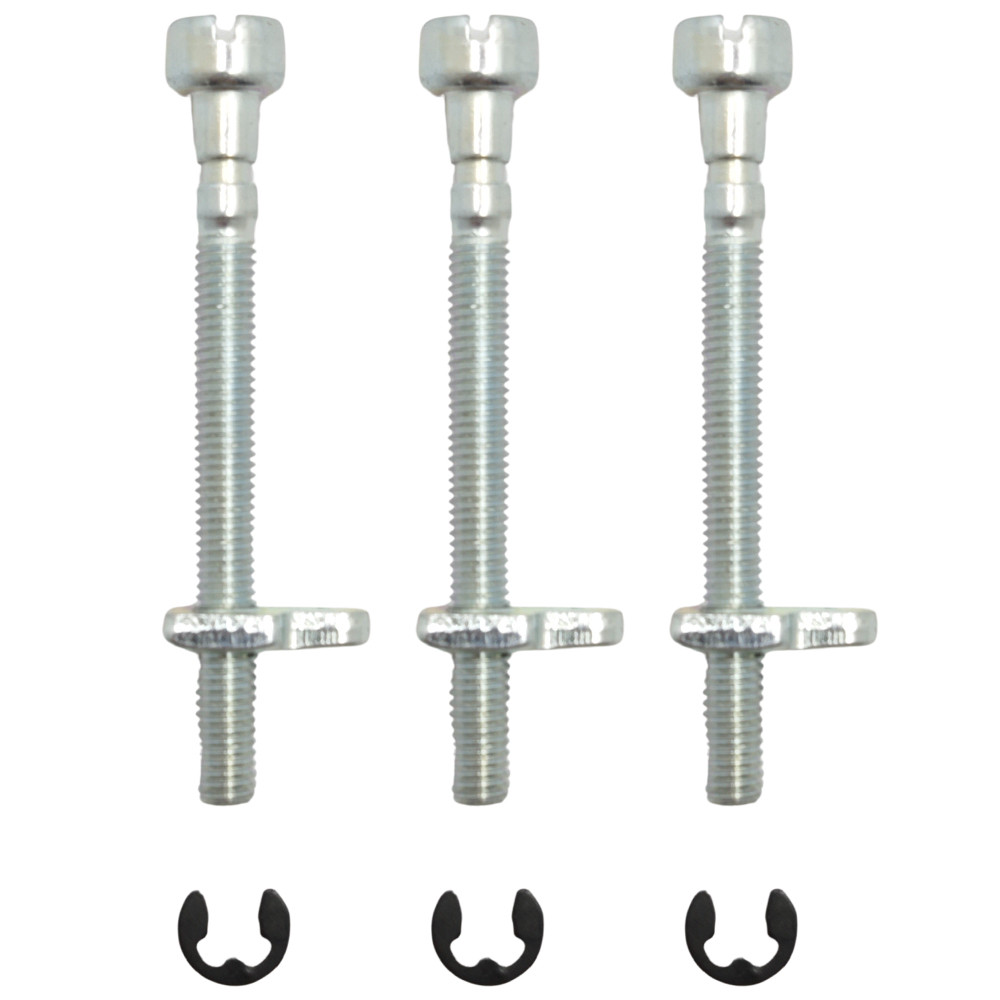 3 ชิ้นบาร์โซ่ปรับ Tensioner สกรูชุดสําหรับ 36 41 136 LE 141 141LE 137 137E 142 142E 235 240 อะไหล่เลื่อยยนต์