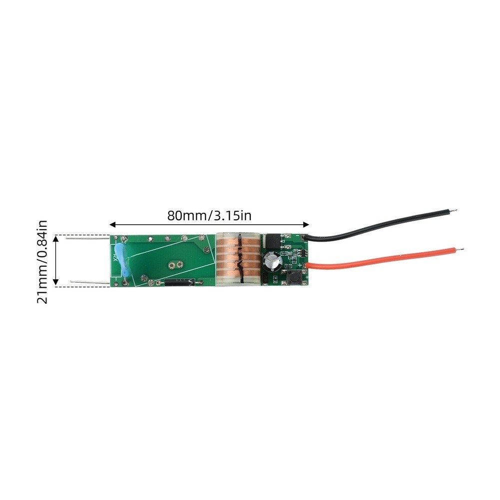 {จัดส่งรวดเร็ว}สูงสําหรับ Power DC 7 4V 12V ถึง 15 20KV Boost Module Spark Generator ไม่มีโหลดปลอดภั