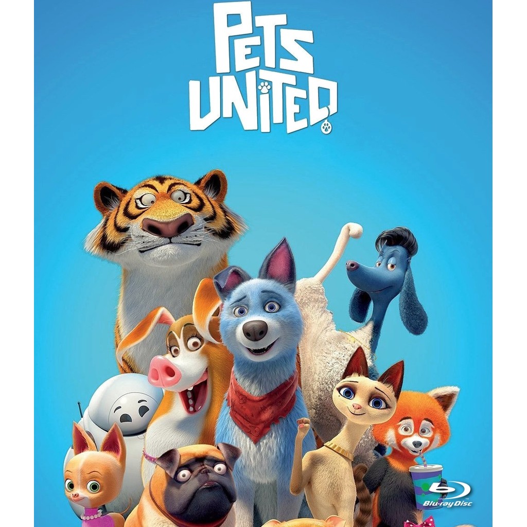 Pets United (2020) บลูเรย์ Blu-ray ⭐5.9/10 Natalie Dormer