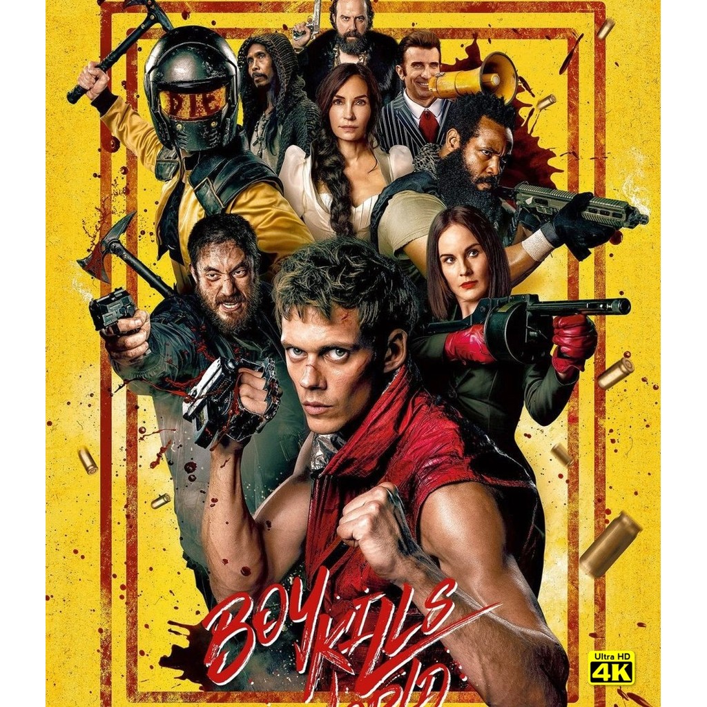Boy Kills World แค้นนี้ที่รอคิวล์ (2024) 4K UHD 6.8/10 Bill Skarsgård
