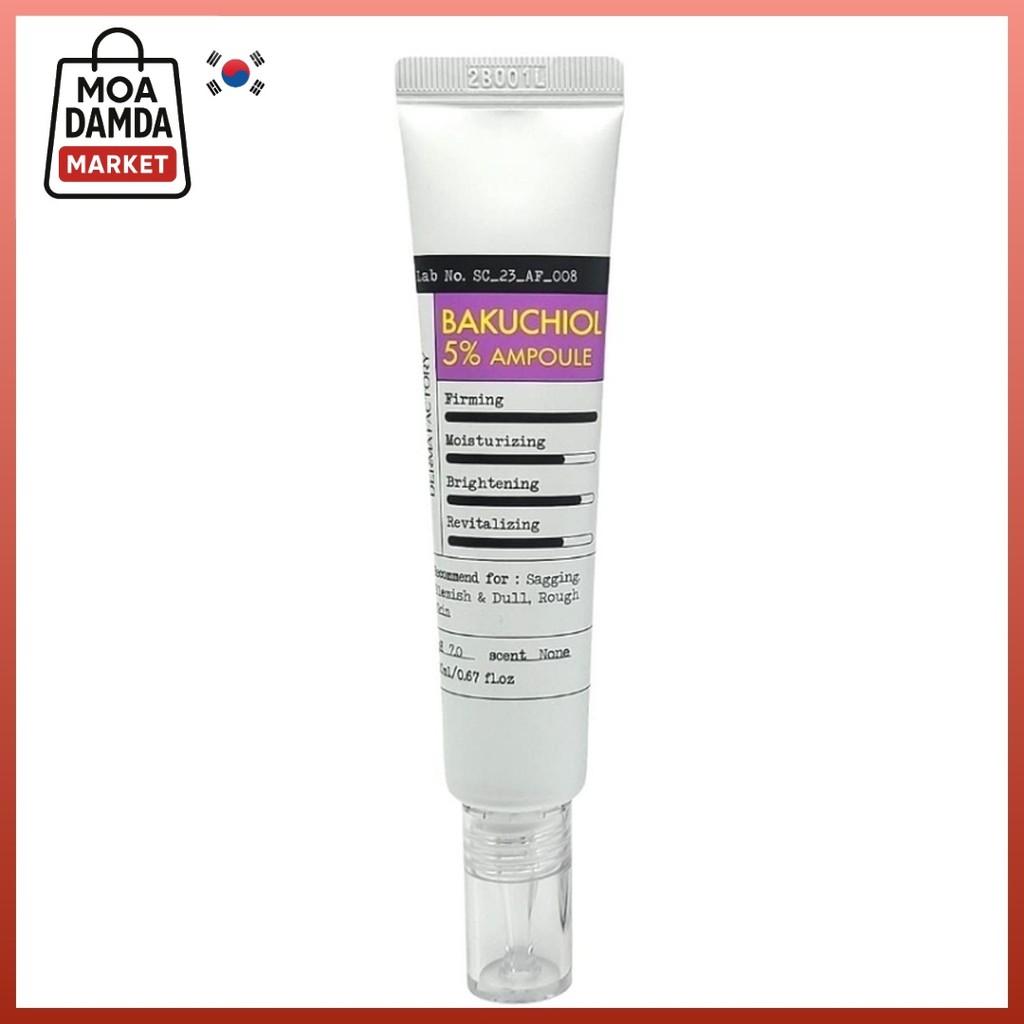 Derma factory Bakuchiol 5% Ampoule 0.67 fl.oz / 20ml