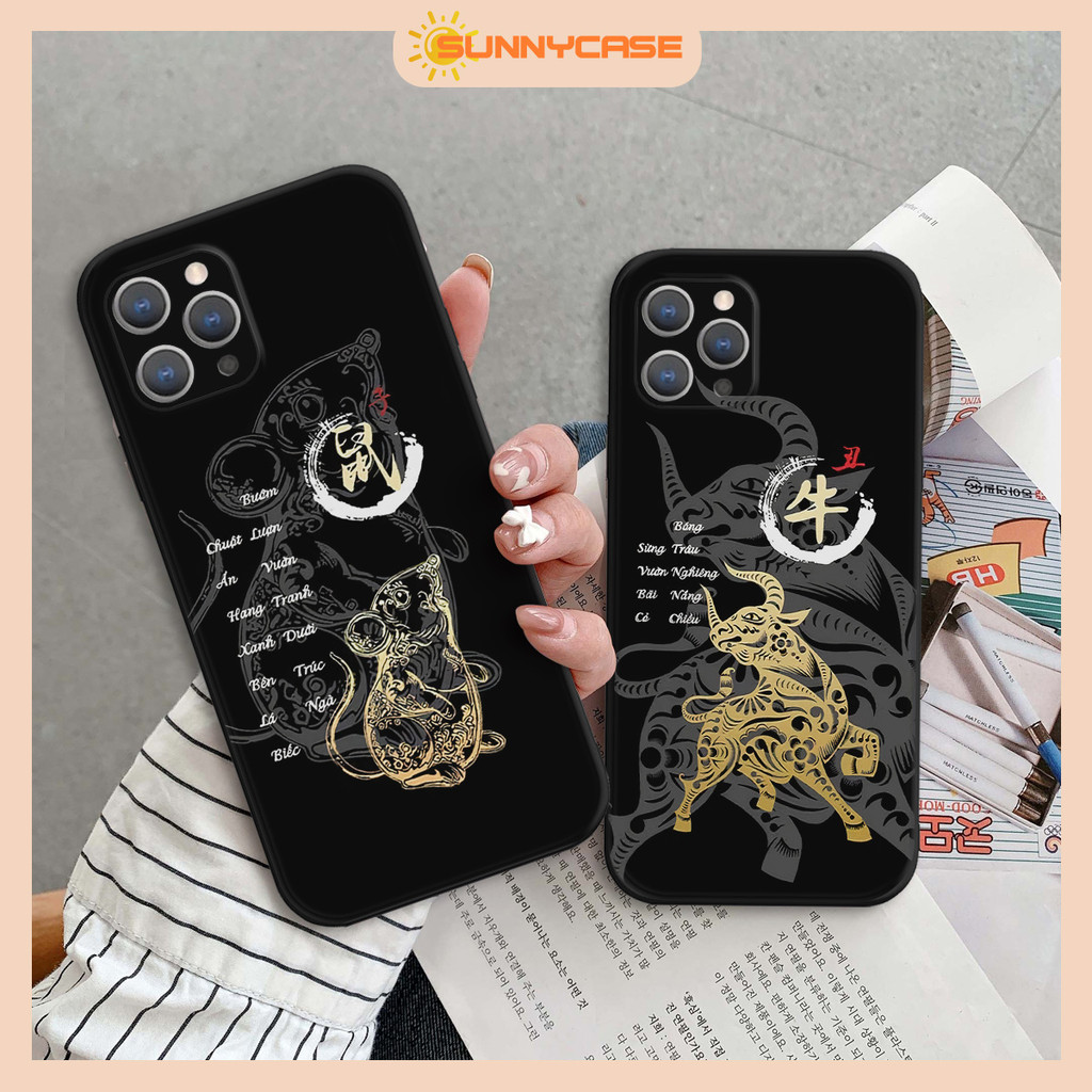 เคส IPhone 12 12Pro 12Promax Max พร้อม motifs of zodiac animals and beasts