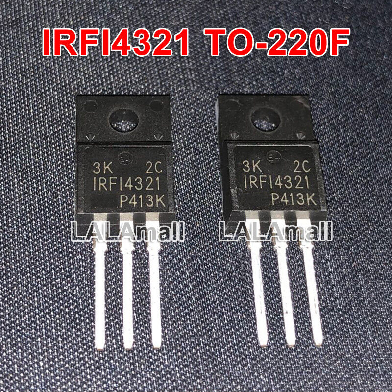 5pcs IRFI4321 TO220F IRF14321 IRFI4321PBF TO-220F TO-220 N-channel 150V/34A MOSFET ทรานซิสเตอร์