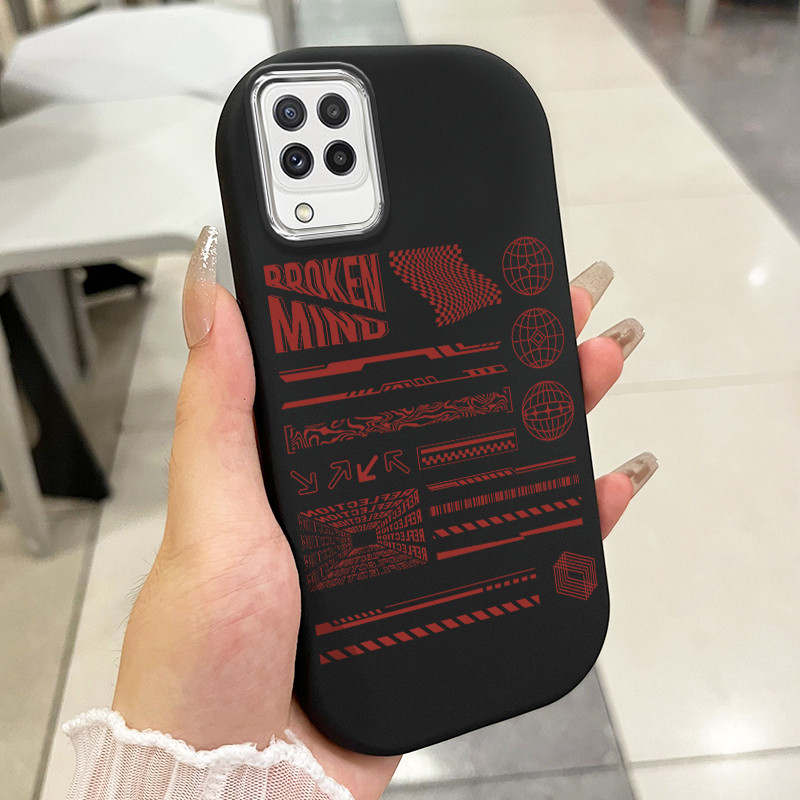 เคส ใช้ได้กับ Samsung A22 M22 M32 เคสแฟชั่นป้องกันการตก