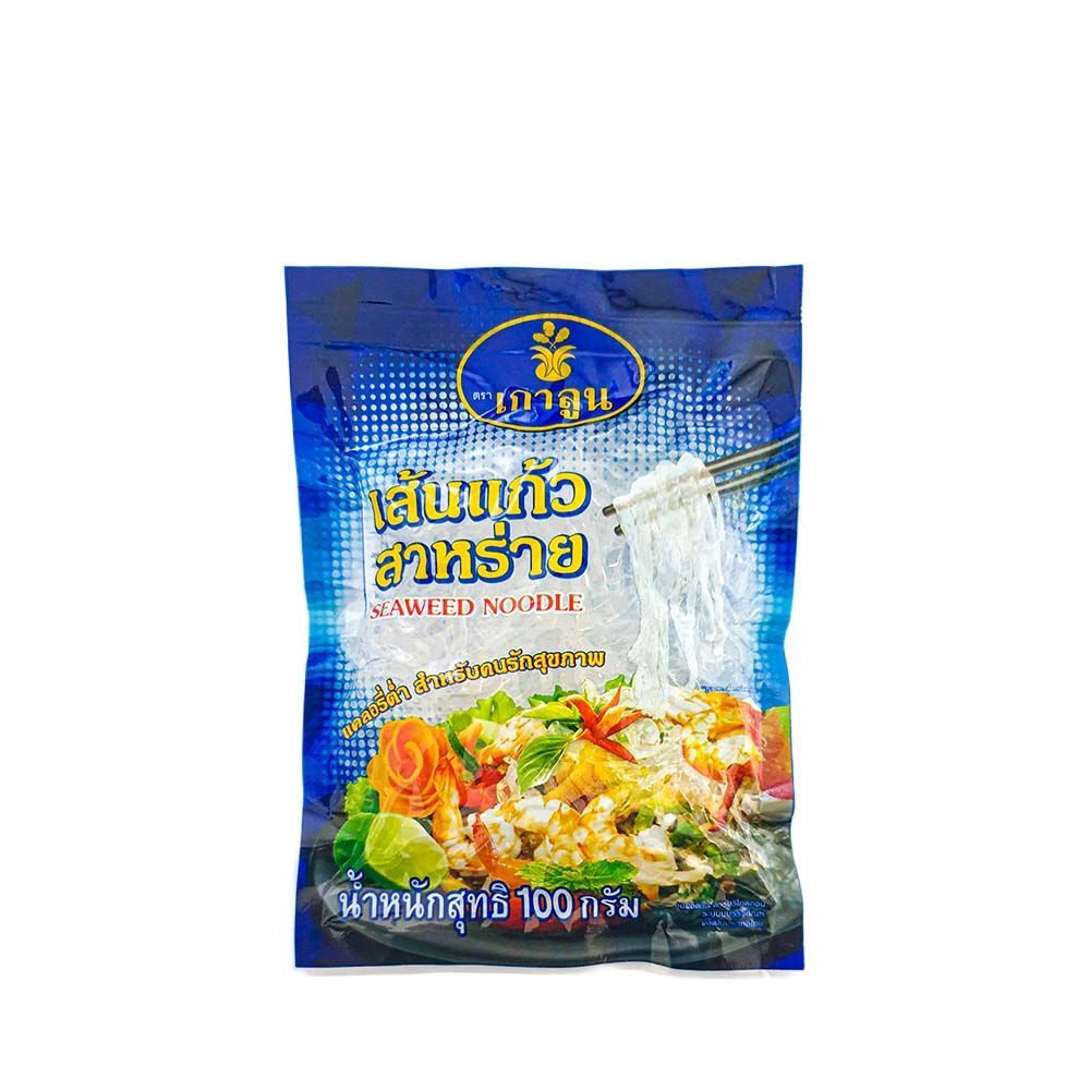 [สินค้าส่งด่วน]เกาลูน เส้นแก้วสาหร่าย 100 กรัม