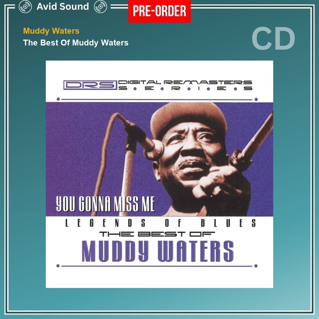Pre-Order CD แผ่นซีดี Muddy Waters The Best Of Muddy Waters ใหม่ ซีล Muddy Waters CD