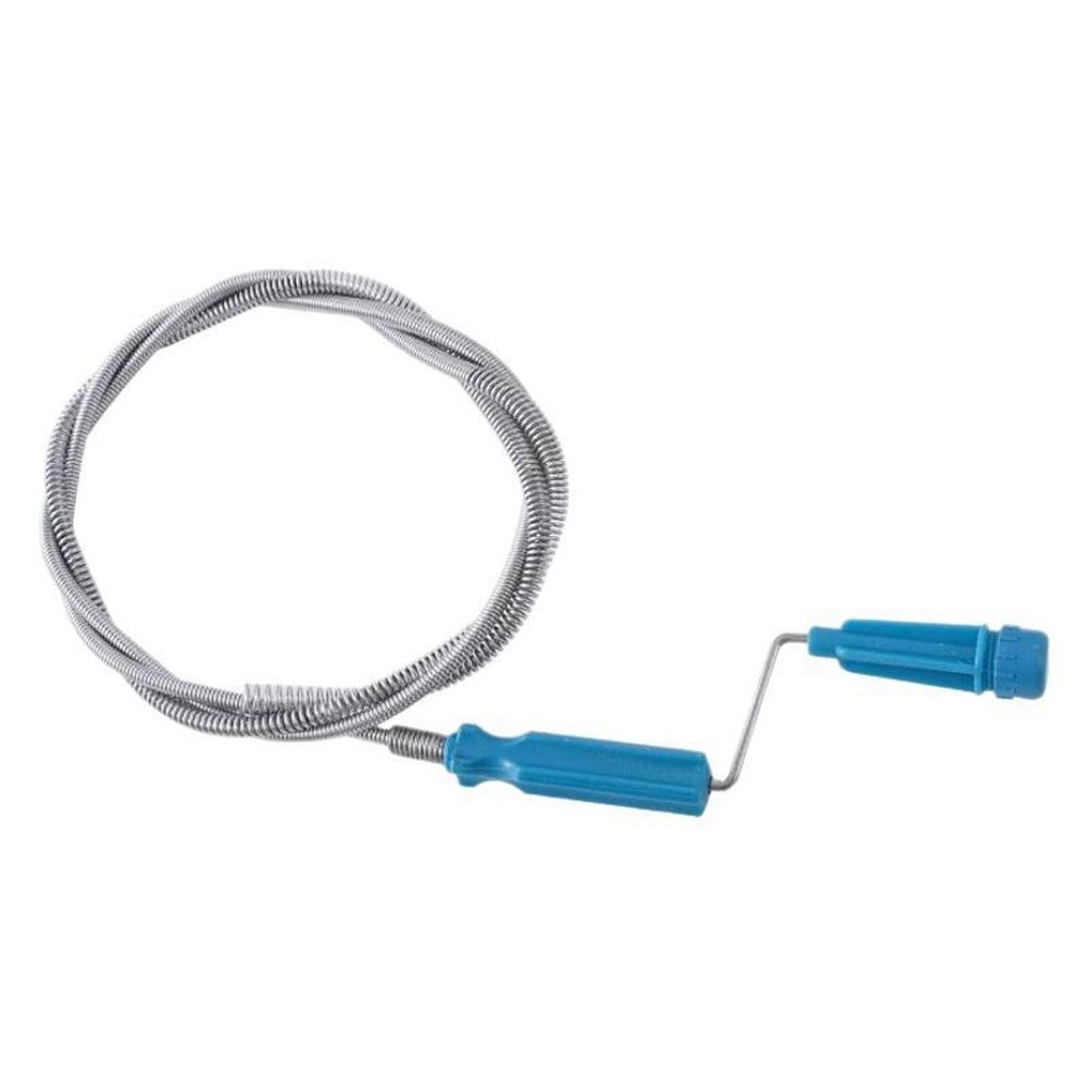 {ANSOUL}Hand Crank Drain Snake Clog Remover น้ํายาทําความสะอาดท่อเหล็กแบบยืดหยุ่นสําหรับห้องครัว