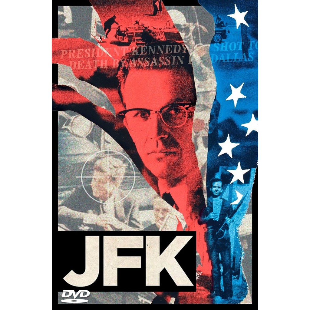 แผ่น DVD JFK Kevin Costner