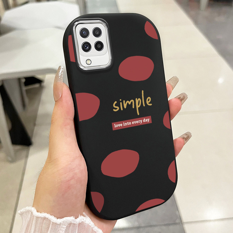 เคส ใช้ได้กับ Samsung A22 M22 M32 เคสแฟชั่นสร้างสรรค์
