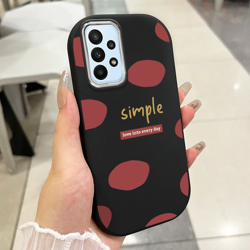 เคส ใช้ได้กับ Samsung A23 4G A23 5G แฟชั่นเคสสร้างสรรค์
