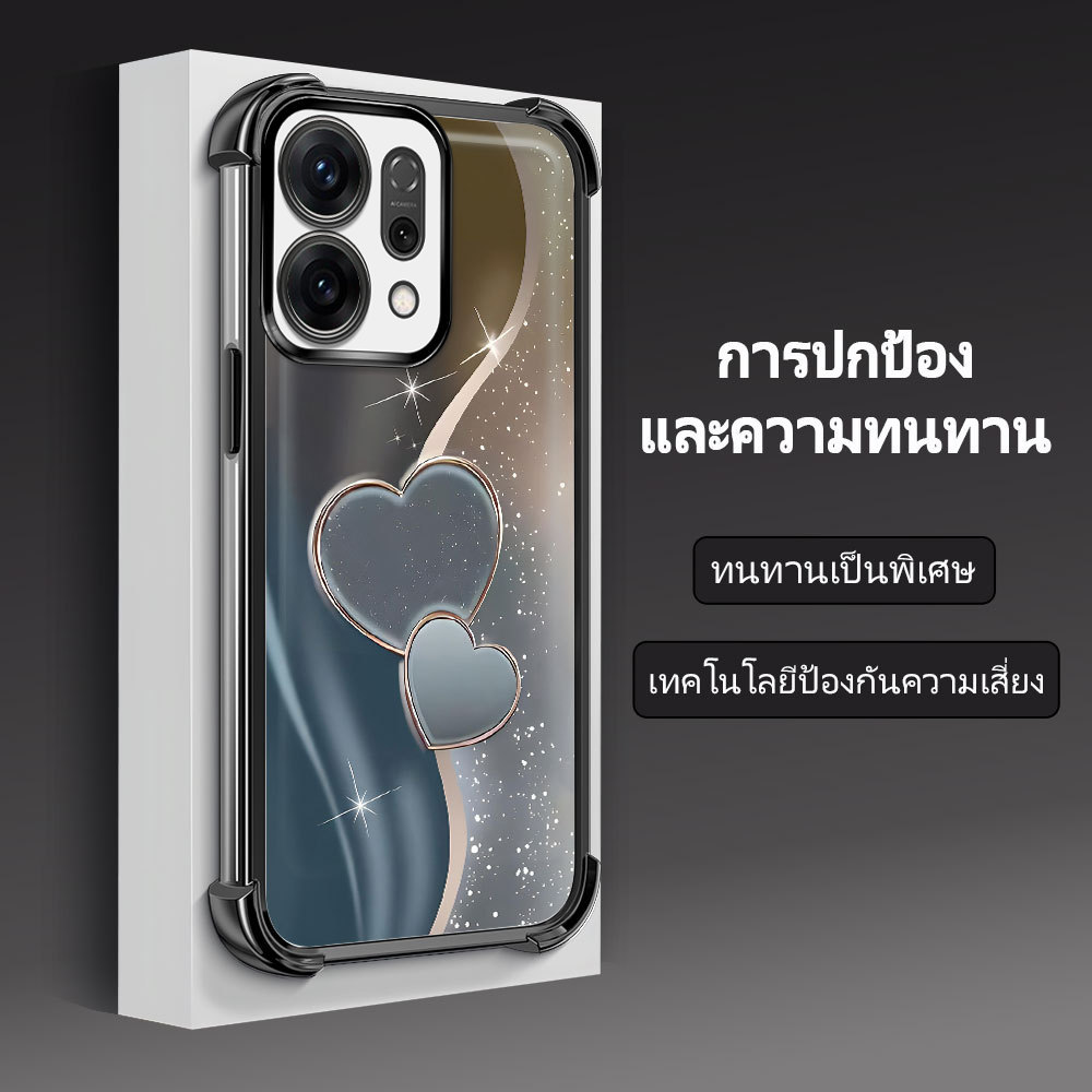 กันกระแทก เคส For OPPO Reno 14 5G เคสโทรศัพท์ เคสนิ่ม เคสกันกระแทก Soft TPU FS 2234