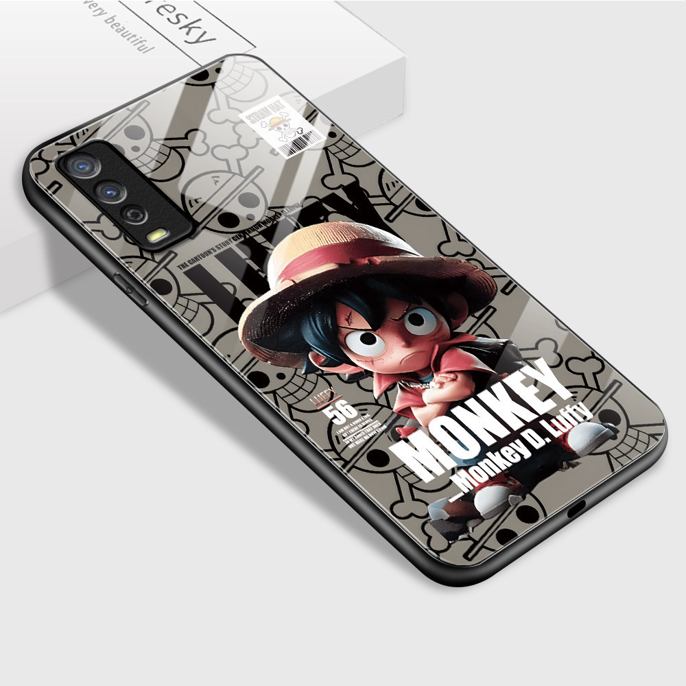 เคส For VIVO iQOO U3x Standard เคสโทรศัพท์ เคสมือถือ เคสวีโว่ เคสแข็ง Hard Phone Glass Case BLK
