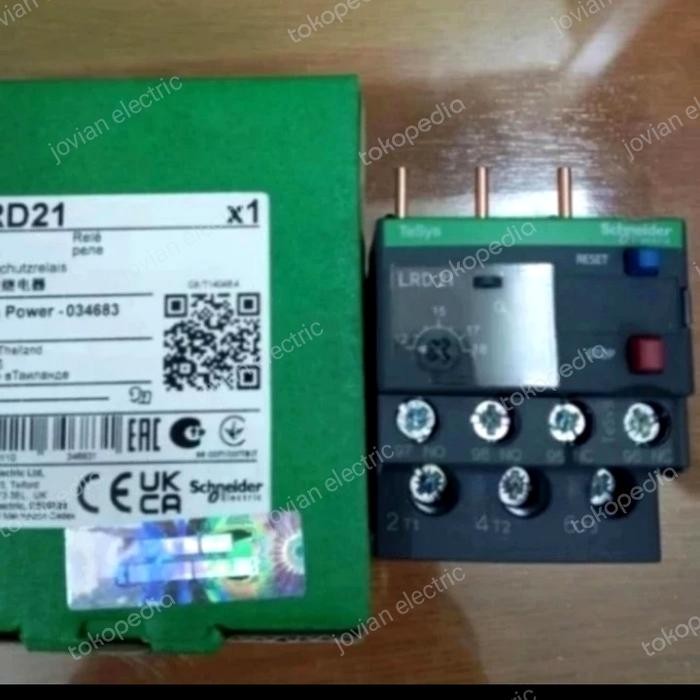 SCHNEIDER เครื่องโอเวอร์โหลดความร้อน LRD21 LRD 21 12-18A