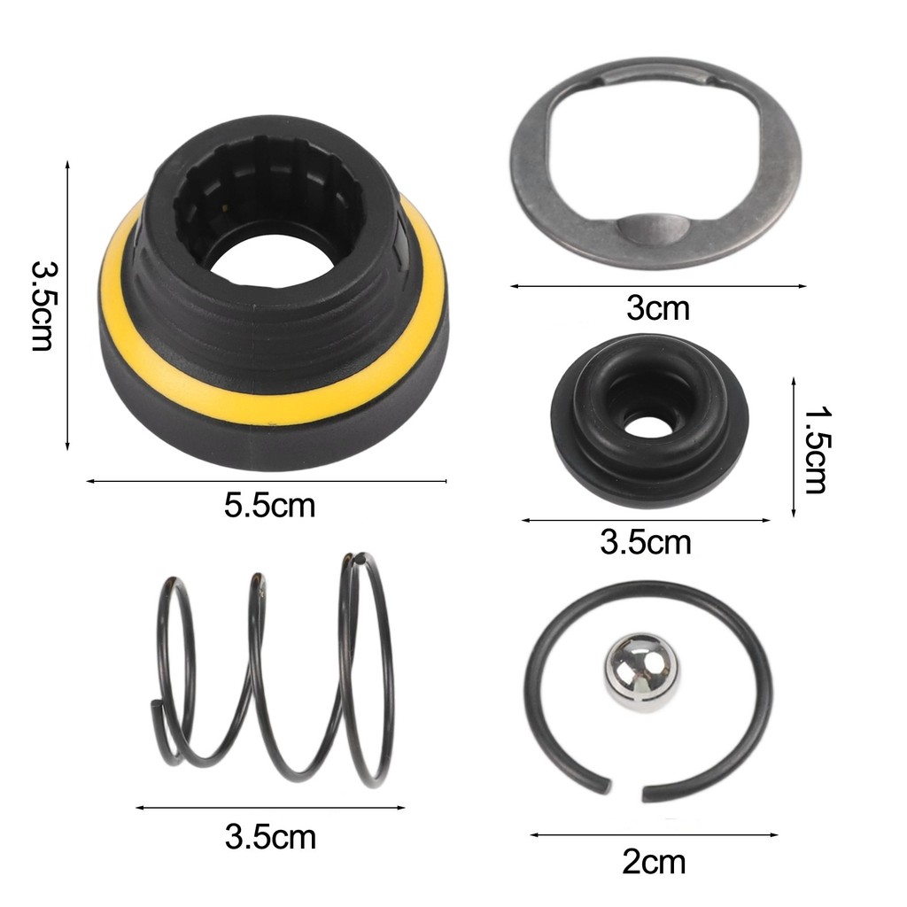 *JELLY* สําหรับชุดซ่อมหัวจับดอกสว่าน SDS NA076561 เอ็นเอ็น850185 ฝาปิดหัวจับ DCH263 DCH253