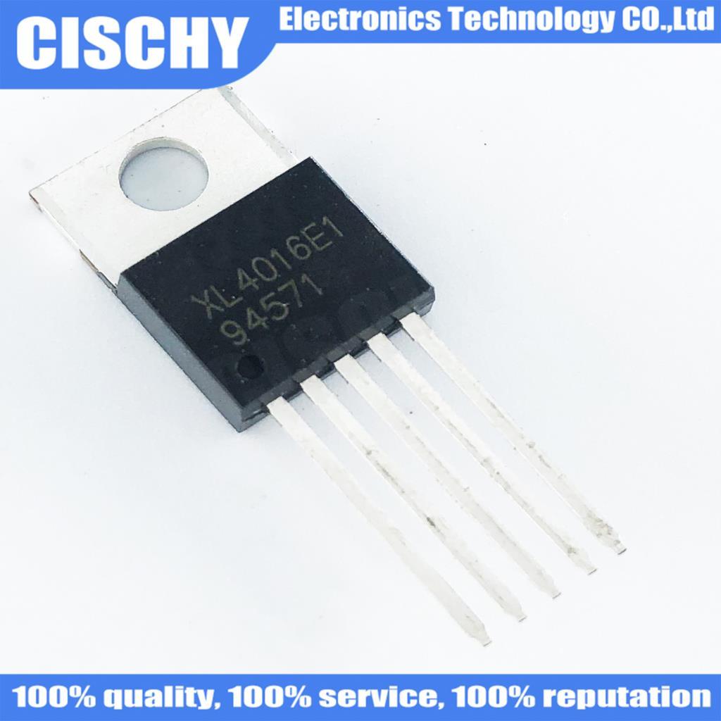 5 ชิ้น/ล็อต Original XL4016 XL4016E1 TO-220-5 4016E1 TO220-5 และ IC ในสต็อก