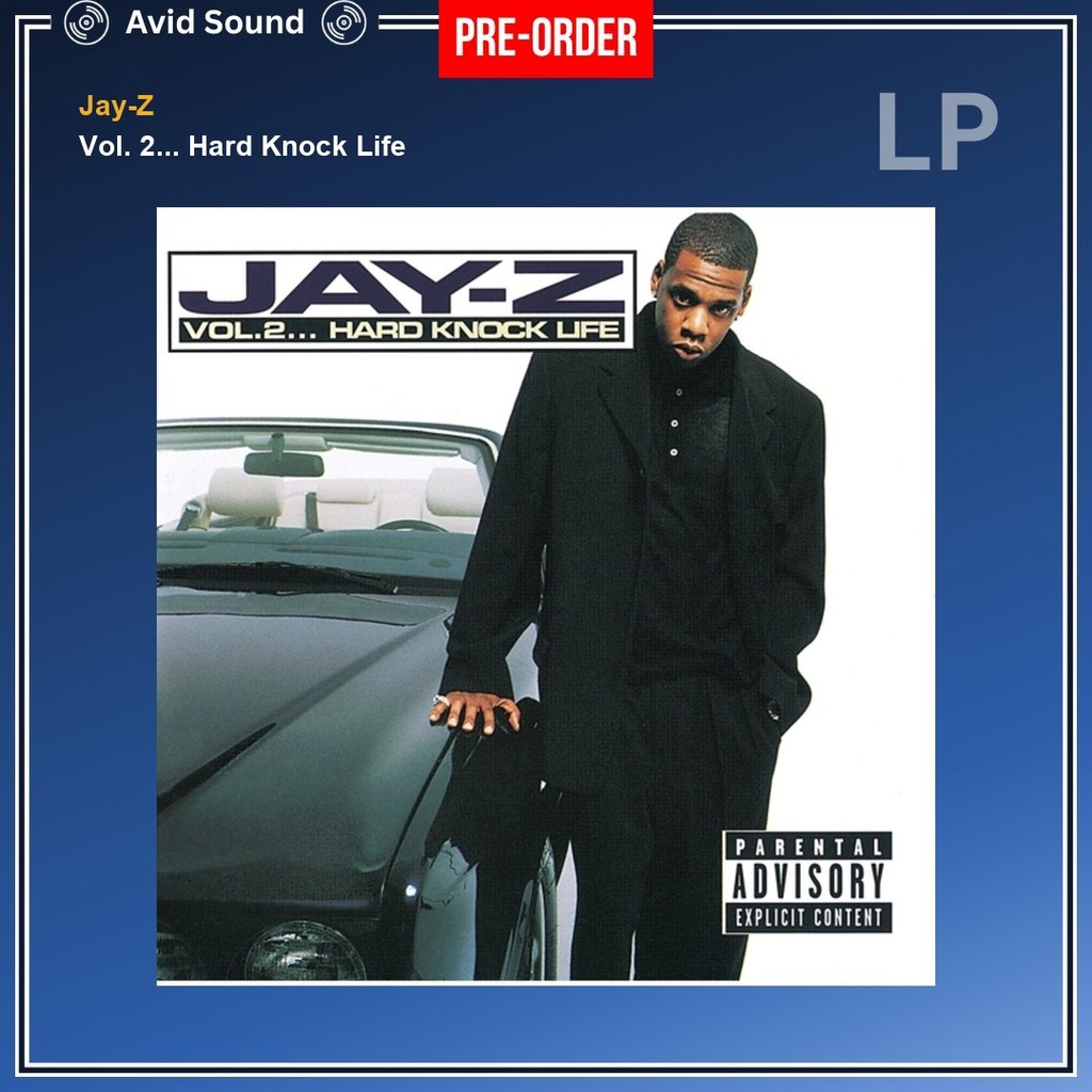 Pre-Order แผ่นเสียง Jay-Z Vol. 2... Hard Knock Life ใหม่ ซีล Jay-Z Vinyl LP