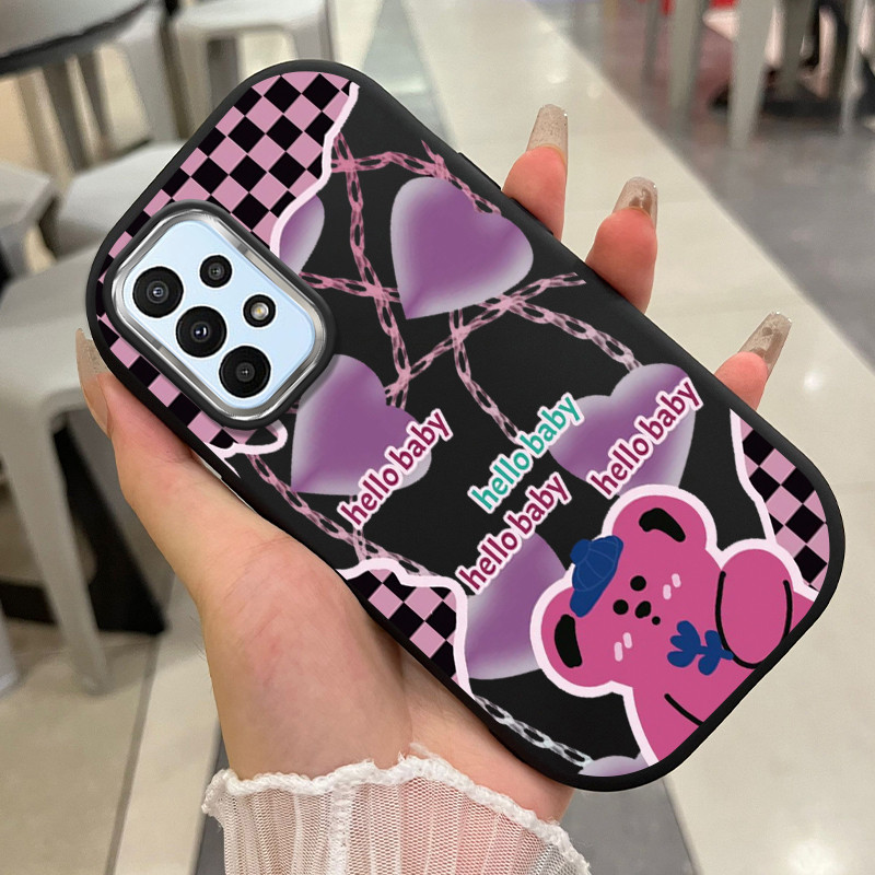 เคส ใช้ได้กับ Samsung A23 4G A23 5G เคสแฟชั่นน่ารัก