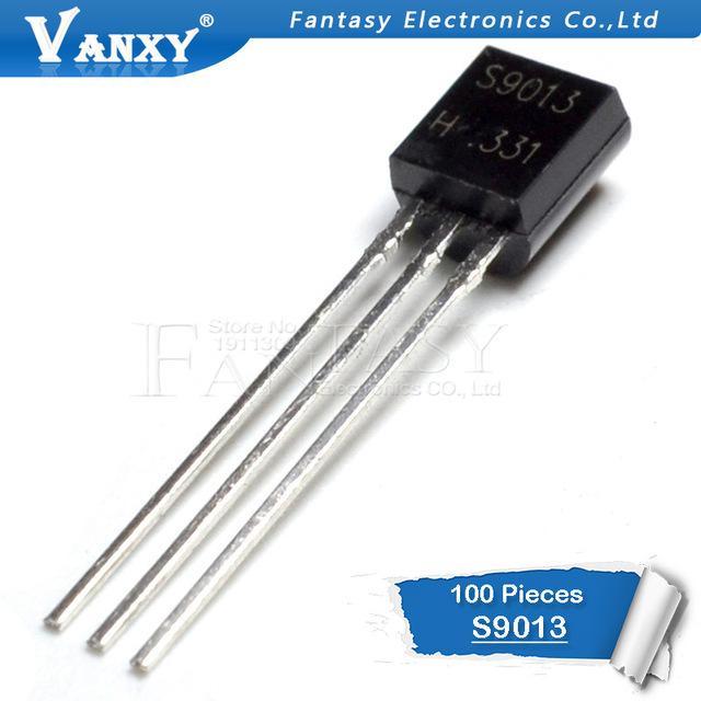 100 ชิ้น S9013 TO-92 9013 TO92 ทรานซิสเตอร์ไตรโอดใหม่