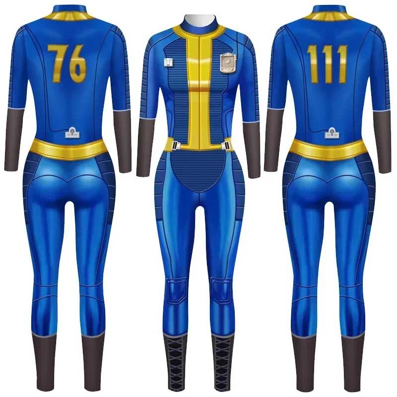 ฤดูใบไม้ร่วง Cos Out คอสเพลย์เครื่องแต่งกาย 4 ชุด Ghoul Blue Lucy Vault 33 No.76 No.111 คอสเพลย์ Jum