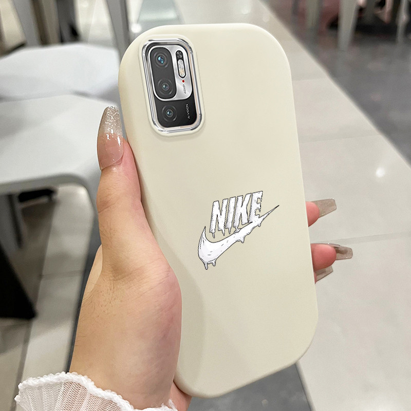 เคสสำหรับ Xiaomi Redmi Note 10 5G Note 10T 5G POCO M3 Pro 5G เคสโทรศัพท์แบรนด์อินเทรนด์กันกระแทกกลมและอ้วน