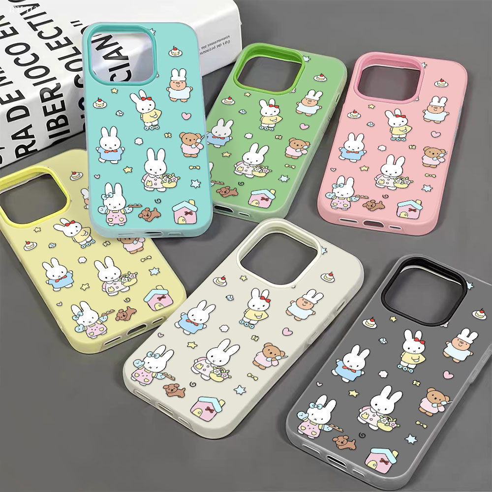เคส For iPhone 15 14 13 Plus Pro Max เคสโทรศัพท์ เคสไอโฟน เคสนิ่ม Silicone Phone Case GD