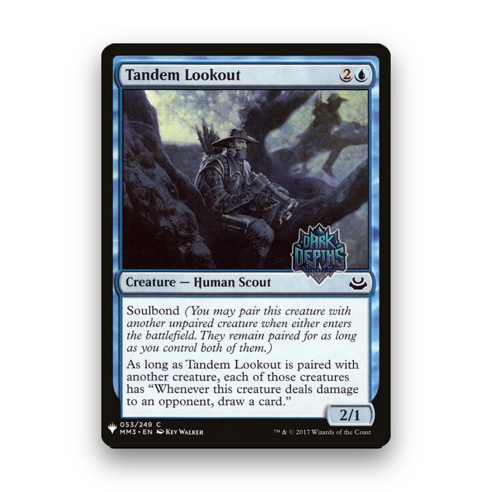[MTG] Tandem Lookout (#MM3-53) [PLST] [BLUE] [COMMON] | Magic the Gathering
