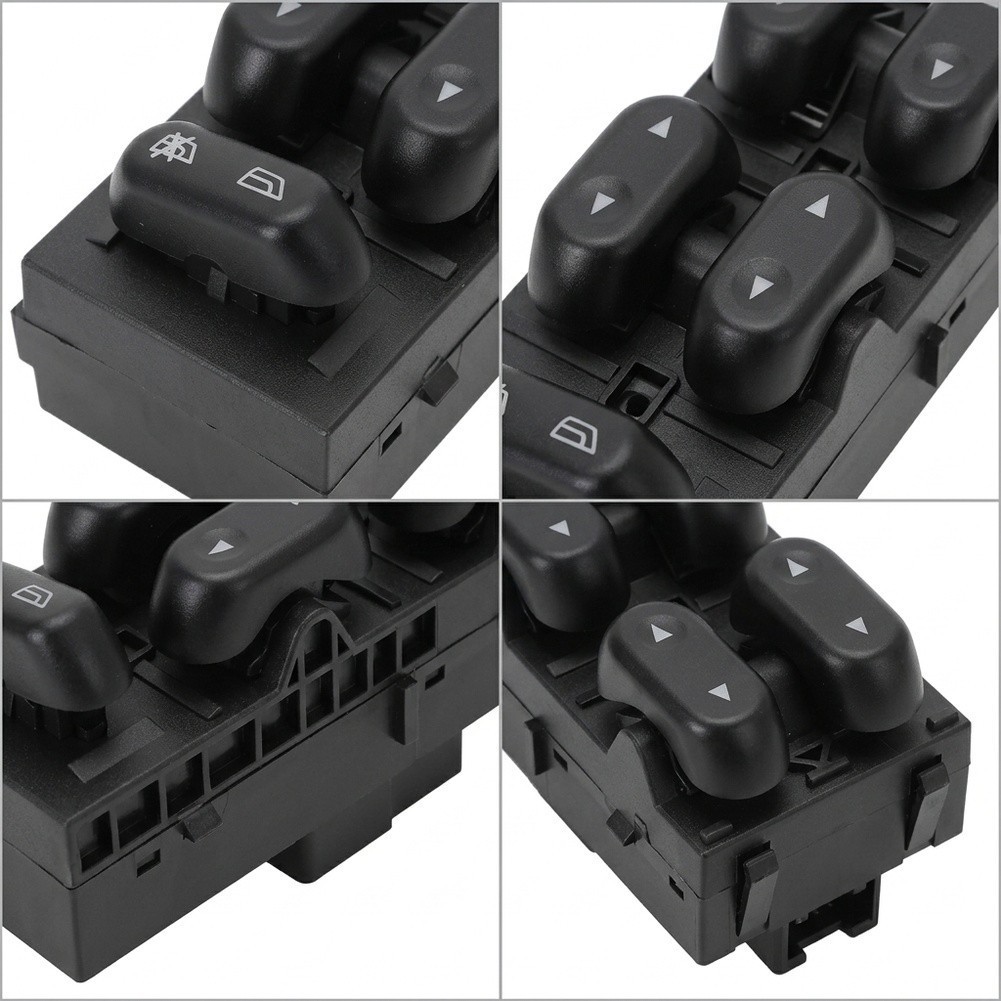 8NEWPower Window Switch สําหรับ Ford F‐150 สําหรับ Lincoln Mark 2004-2008 5L1Z14529AA