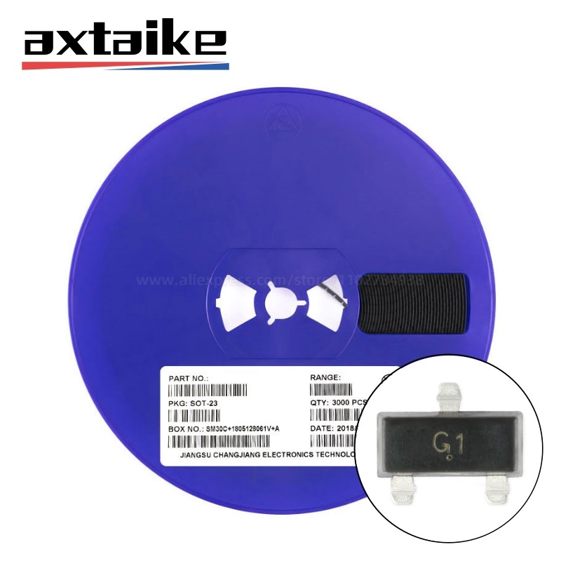 3000PCS 2N5401 2N5551 MMBT5401 MMBT5551 2L G1 SOT23 PNP NPN 160V 150V 600mA 0.6A 5401 5551 MMBT5401G