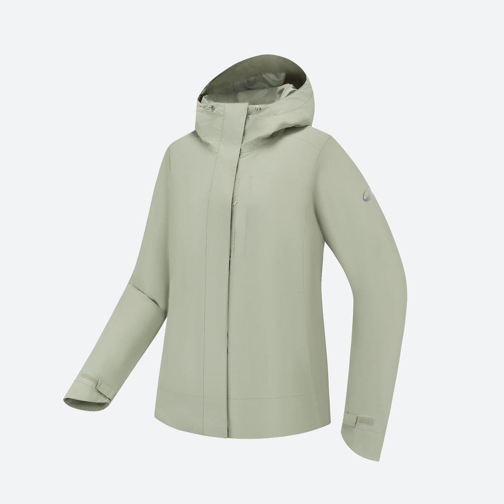 เสื้อแจ็คเก็ตมีฮู้ดสำหรับผู้หญิงรุ่น NH500 - เขียวเสจ | JACKET NH500 WOMEN AF - Sage Green