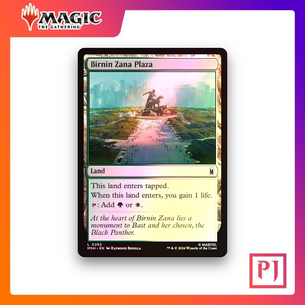 [MTG] Birnin Zana Plaza (#262) [MSH] [LAND] [COMMON] | Magic the Gathering
