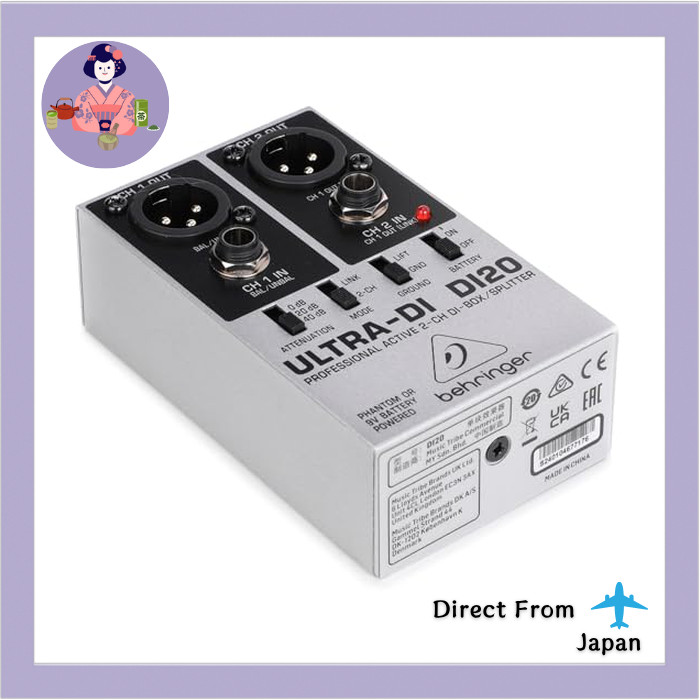 BEHRINGER ベリンガ ー DI20 [Direct from Japan]