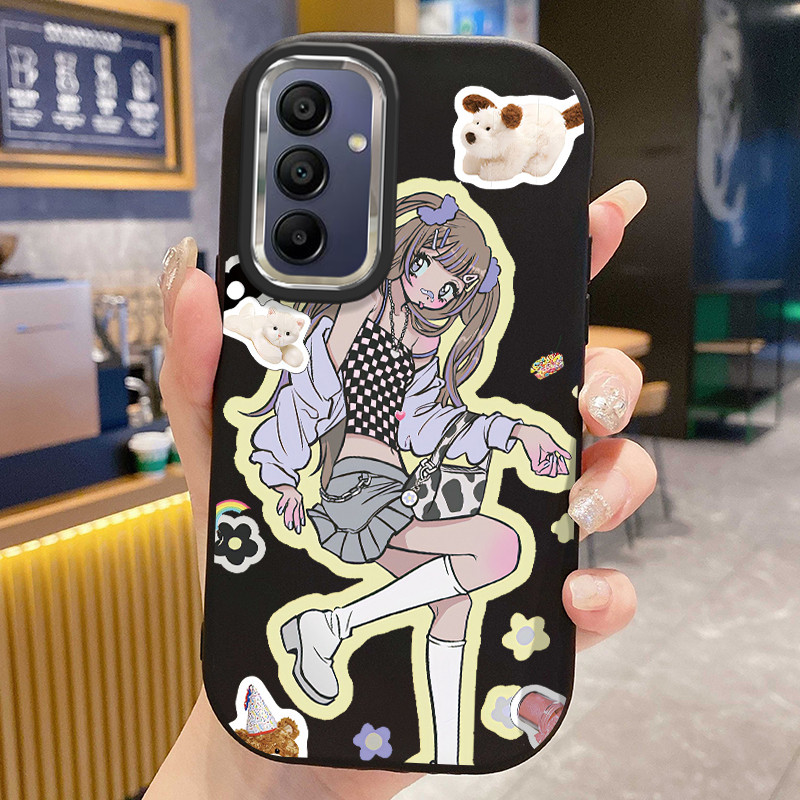 เคส ใช้ได้กับ Samsung A15 4G A15 5G A14 5G A14 4G เคสสาวการ์ตูน
