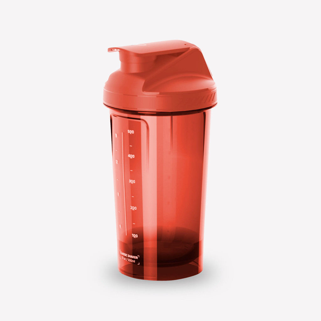 กระบอกเขย่าพร้อมตะแกรงรุ่น Classic ความจุ 500 มิลลิลิตร | Classic Shaker with Sieve - 500 ml - Coral