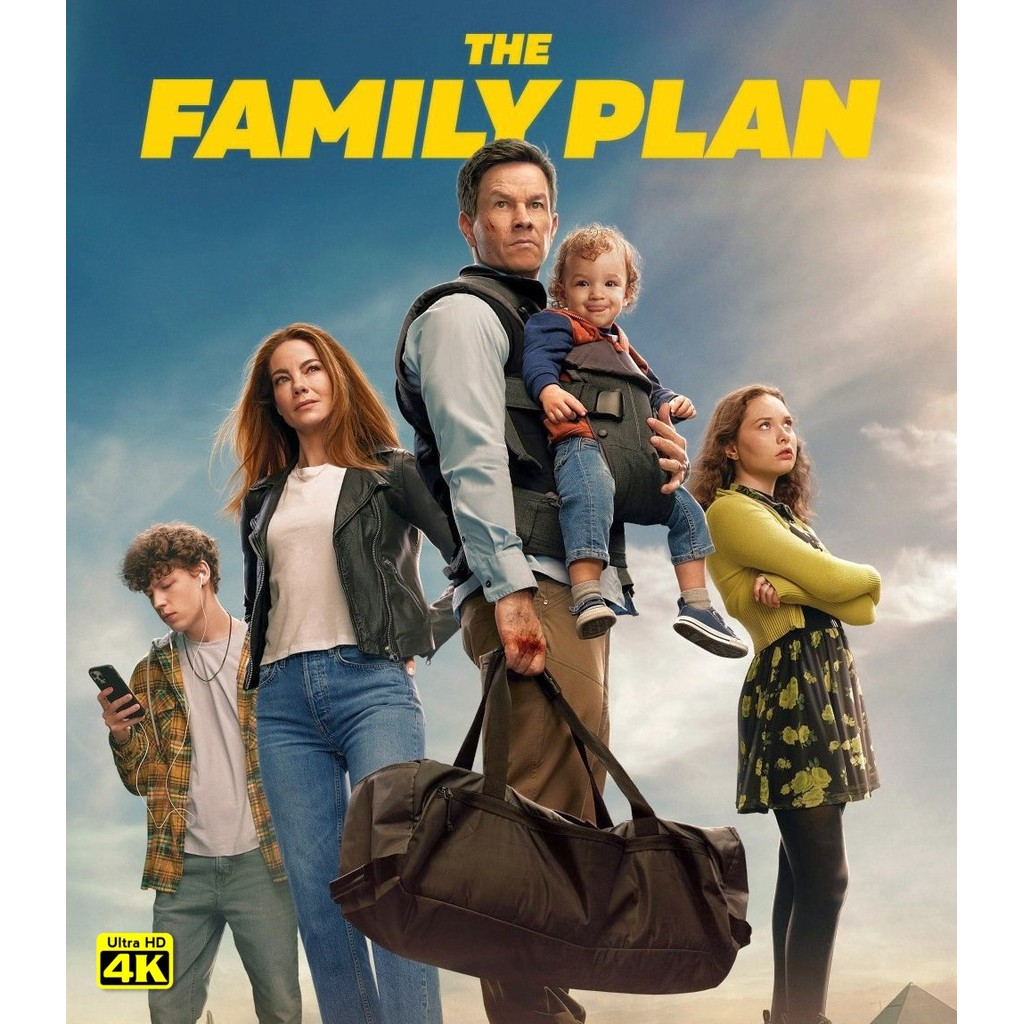 4K - The Family Plan (2023) 4K UHD ⭐7.2/10 Mark Wahlberg