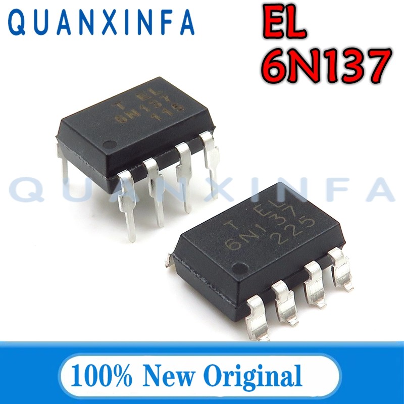 10PCS EL6N137S-TA EL6N137 6N137 6N137M SOP/DIP ใหม่เดิม