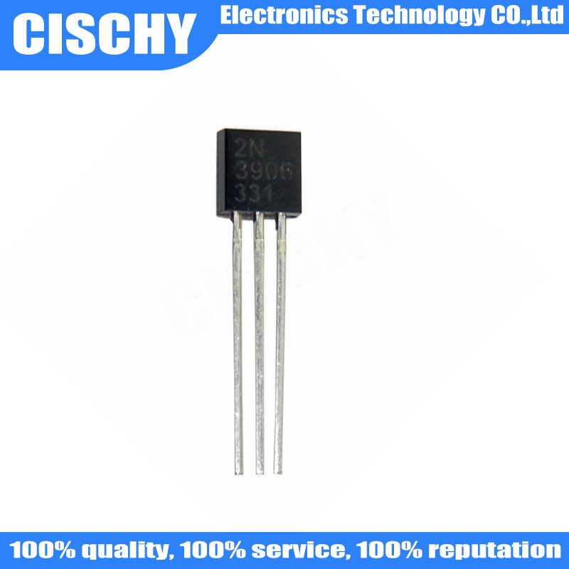 50ชิ้น/ล็อต3906 2N3906 ถึง-92ในสต็อก