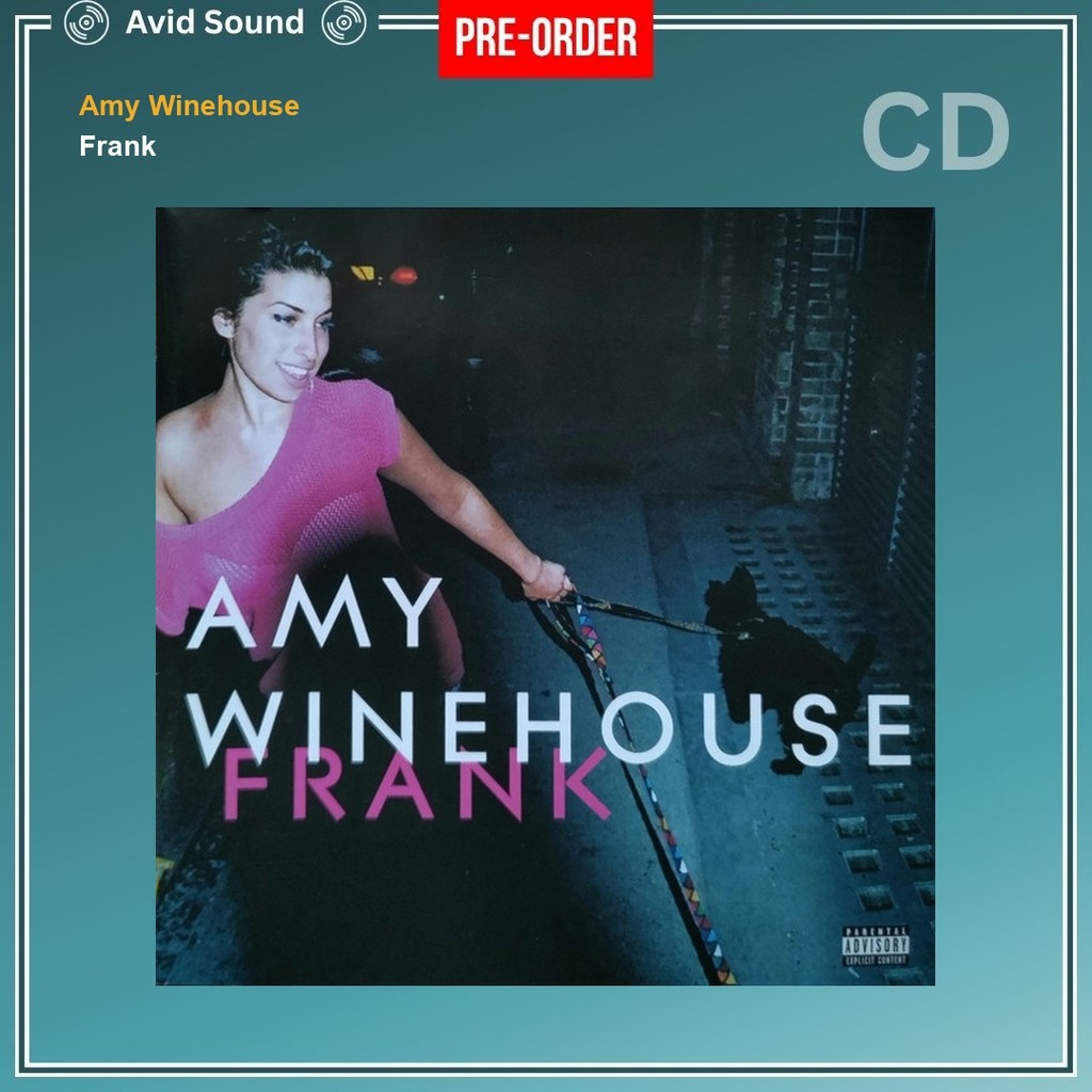 Pre-Order CD แผ่นซีดี Amy Winehouse Frank ใหม่ ซีล Amy Winehouse CD