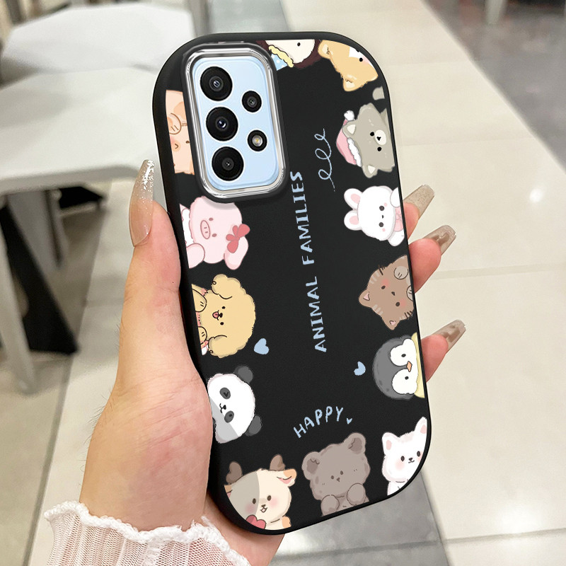 เคส ใช้ได้กับ Samsung A23 4G A23 5G เคสสัตว์น่ารัก