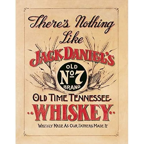 Desperate Enterprises Nothing Like Jack Daniels ป้ายดีบุกวิสกี้