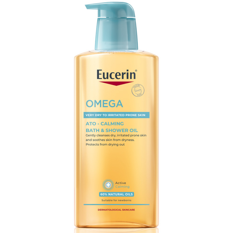 Eucerin Omega Ato Calming Bath&Shower Oil 400ml. (ยูเซอริน)
